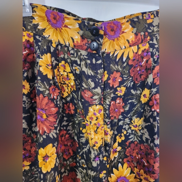 FLOWY Vintage High waist pants cropped - Picture 4 of 7